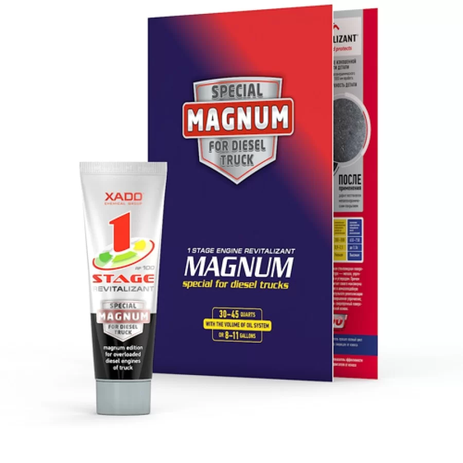 XADO 1 Stage MAGNUM for Diesel Truck для вантажівок 90 мл